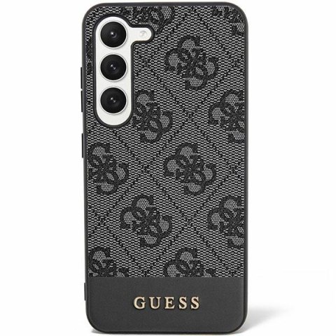 Guess GUHCS24LG4GLGR S24 Ultra S928 czarny/black hardcase 4G Stripe Collection