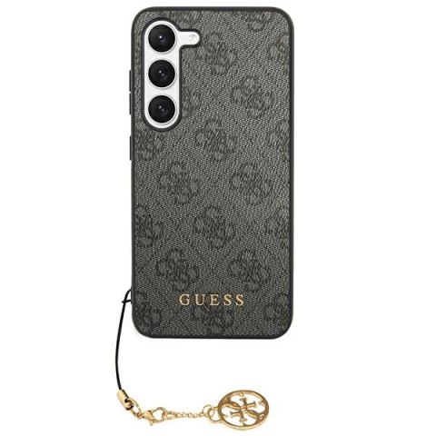 Guess GUHCS24LGF4GGR S24 Ultra S928 czarny/black hardcase 4G Charms Collection