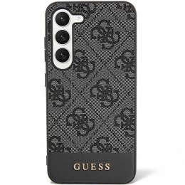 Guess GUHCS24SG4GLGR S24 S921 czarny/black hardcase 4G Stripe Collection