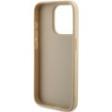 Guess GUHCP14LPSAIRSD iPhone 14 Pro 6.1" złoty/gold hardcase Saffiano Iridescent Script