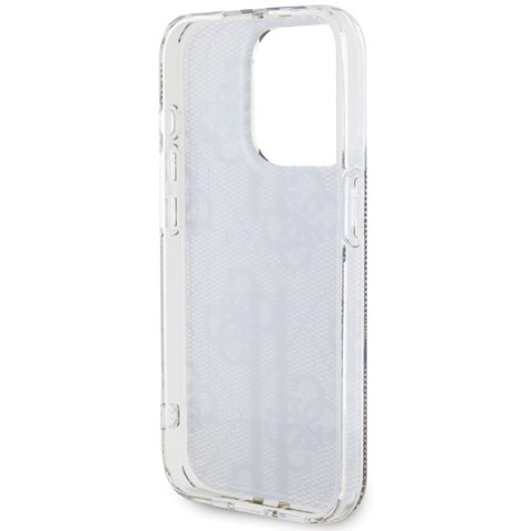 Guess GUHCP15XH4PSEGW iPhone 15 Pro Max 6.7" brązowy/brown hardcase IML 4G Gold Stripe