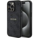 Guess GUHMP13XG4GFRK iPhone 13 Pro Max 6.7" czarny/black hardcase 4G Collection Leather Metal Logo MagSafe