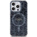 Guess GUHMP15LHGCUSTGK iPhone 15 Pro 6.1" czarny/black hardcase IML GCube MagSafe