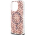 Guess GUHMP15LHGCUSTGP iPhone 15 Pro 6.1" różowy/pink hardcase IML GCube MagSafe