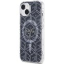 Guess GUHMP15MHGCUSTGK iPhone 15 Plus / 14 Plus 6.7" czarny/black hardcase IML GCube MagSafe