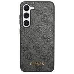 Guess nakładka do Samsung Galaxy S24 Ultra S928 GUHCS24LG4GFGR czarna hardcase 4G Metal Gold Logo