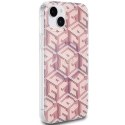 Guess GUHMP15MHGCUSTGP iPhone 15 Plus / 14 Plus 6.7" różowy/pink hardcase IML GCube MagSafe