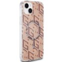 Guess GUHMP15MHGCUSTGW iPhone 15 Plus / 14 Plus 6.7" brązowy/brown hardcase IML GCube MagSafe