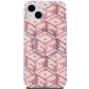 Guess GUHMP15SHGCUSTGP iPhone 15 / 14 / 13 6.1" różowy/pink hardcase IML GCube MagSafe