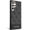 Guess GUHCS24LG4GLGR S24 Ultra S928 czarny/black hardcase 4G Stripe Collection