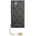 Guess GUHCS24LGF4GGR S24 Ultra S928 czarny/black hardcase 4G Charms Collection