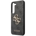 Guess GUHCS24M4GMGGR S24+ S926 czarny/black hardcase 4G Big Metal Logo