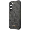 Guess GUHCS24MG4GFGR S24+ S926 czarny/black hardcase 4G Metal Gold Logo