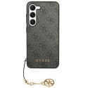 Guess GUHCS24MGF4GGR S24+ S926 czarny/black hardcase 4G Charms Collection