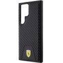 Ferrari FEHCS24LN3PUK S24 Ultra S928 czarny/black hardcase Carbon Stitched Bottom