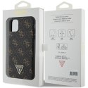 Guess GUHCN61PG4GPK iPhone 11 / Xr 6,1" czarny/black hardcase 4G Triangle Metal Logo