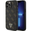 Guess GUHCP13XPG4GPK iPhone 13 Pro Max 6.7" czarny/black hardcase 4G Triangle Metal Logo