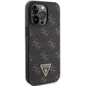 Guess GUHCP13XPG4GPK iPhone 13 Pro Max 6.7" czarny/black hardcase 4G Triangle Metal Logo