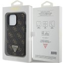 Guess GUHCP14XPG4GPK iPhone 14 Pro Max 6.7" czarny/black hardcase 4G Triangle Metal Logo