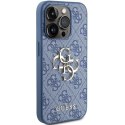 Guess GUHCP15X4GMGBL iPhone 15 Pro Max 6.7" niebieski/blue hardcase 4G Big Metal Logo