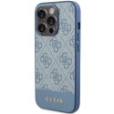 Guess GUHCP15LG4GLBL iPhone 15 Pro 6.1" niebieski/blue hardcase 4G Stripe Collection