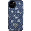 Guess GUHCP15MPG4GPB iPhone 15 Plus / 14 Plus 6.7" niebieski/blue hardcase 4G Triangle Metal Logo