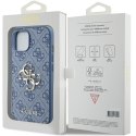 Guess GUHCP15S4GMGBL iPhone 15 / 14 / 13 6.1" niebieski/blue hardcase 4G Big Metal Logo