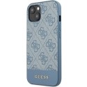 Guess GUHCP15SG4GLBL iPhone 15 / 14 / 13 6.1" niebieski/blue hardcase 4G Stripe Collection