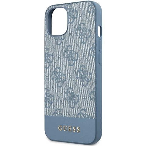 Guess GUHCP15SG4GLBL iPhone 15 / 14 / 13 6.1" niebieski/blue hardcase 4G Stripe Collection