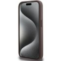 Guess GUHCP15XG4GLBR iPhone 15 Pro Max 6.7" brązowy/brown hardcase 4G Stripe Collection