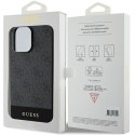 Guess GUHCP15XG4GLGR iPhone 15 Pro Max 6.7" szary/grey hardcase 4G Stripe Collection