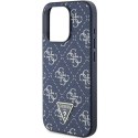 Guess GUHCP15XPG4GPB iPhone 15 Pro Max 6.7" niebieski/blue hardcase 4G Triangle Metal Logo