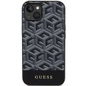 Guess GUHMP15SHGCFSEK iPhone 15 / 14 / 13 6.1" czarny/black hardcase GCube Stripes MagSafe