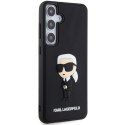 Karl Lagerfeld KLHCS24M3DRKINK S24+ S926 czarny/black hardcase 3D Rubber Ikonik