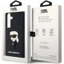 Karl Lagerfeld KLHCS24M3DRKINK S24+ S926 czarny/black hardcase 3D Rubber Ikonik