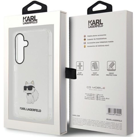 Karl Lagerfeld KLHCS24MHNCHTCT S24+ S926 transparent hardcase IML Choupette