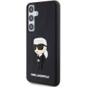 Karl Lagerfeld KLHCS24S3DRKINK S24 S921 czarny/black hardcase 3D Rubber Ikonik