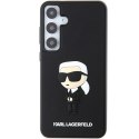 Karl Lagerfeld KLHCS24S3DRKINK S24 S921 czarny/black hardcase 3D Rubber Ikonik