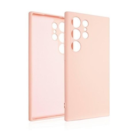 Beline Etui Silicone Samsung S24 Ultra S928 różowo-złoty/rose gold