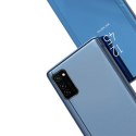 Etui Smart Clear View do Samsung Galaxy A35 5G niebieske