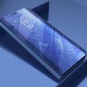 Etui Smart Clear View do Samsung Galaxy A35 5G niebieske