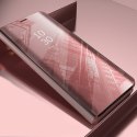 Etui Smart Clear View do Samsung Galaxy A55 5G różowe