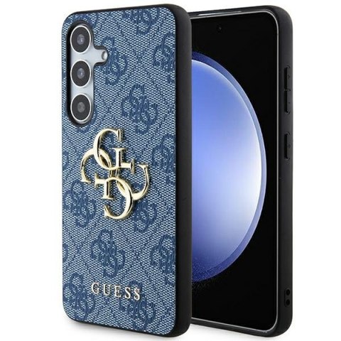 Guess GUHCS24S4GMGBL S24 S921 niebieski/blue hardcase 4G Big Metal Logo