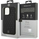 Mercedes MEHMP15LSIPBK iPhone 15 Pro 6.1" czarny/black hardcase Silicone Stars Pattern MagSafe