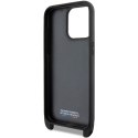 BMW BMHCP15X23PSCCK iPhone 15 Pro Max 6.7" czarny/black hardcase M Edition Carbon Stripe & Strap