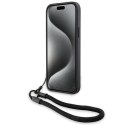 BMW BMHCP15S23RMRLK iPhone 15 / 14 / 13 6.1" czarny/black hardcase Signature Leather Wordmark Cord