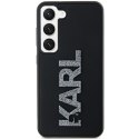 Karl Lagerfeld KLHCS23M3DMBKCK S23+ S916 czarny/black hardcase 3D Rubber Glitter Logo