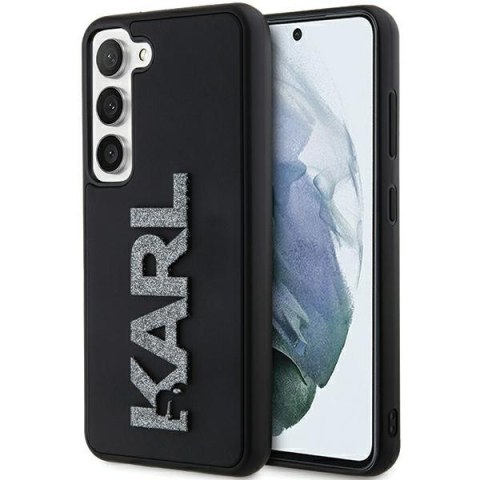 Karl Lagerfeld nakładka do Samsung Galaxy S23+ KLHCS23M3DMBKCK czarna HC 3D LOGO GLITTER