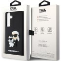 Karl Lagerfeld nakładka do Samsung Galaxy S24 Plus KLHCS24M3DRKCNK czarna HC 3D RUBBER KC NFT