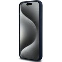 BMW BMHCP15XSILNA iPhone 15 Pro Max 6.7" granatowy/navy hardcase Silicone Metal Logo